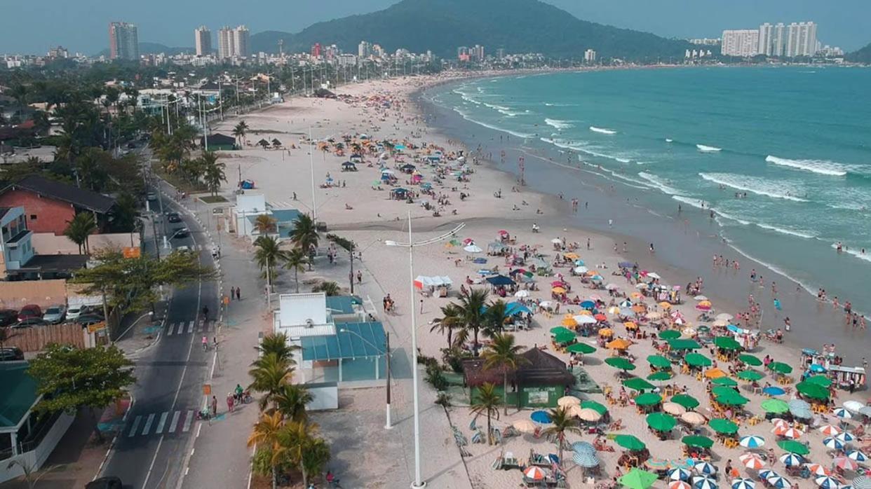 Apartamento Enseada Lägenhet Guarujá Exteriör bild